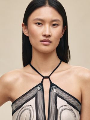 "Cahier du Colporteur" beach dress, View: Worn, worn, view 4 of 6