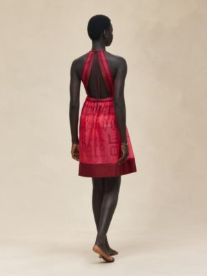 Vestido de playa estampado "Cahier du Colporteur", Vista: Ver artículo puesto, worn, vista 2 de 6