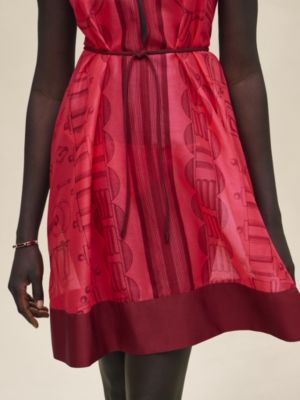 Vestido de playa estampado "Cahier du Colporteur", Vista: Ver artículo puesto, worn, vista 5 de 6