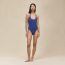 Heather swimsuit, bleu roi