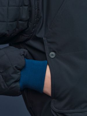 "Cahier du Colporteur"雙面夾克, 檢視: 佩戴, worn, 檢視共8張圖片的第8張