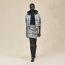 "Cahier du Colporteur" reversible jacket, gris byzantin, We will notify you when this product is back in stock