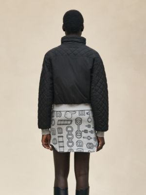 "Cahier du Colporteur" reversible jacket, View: Worn, worn, view 4 of 8