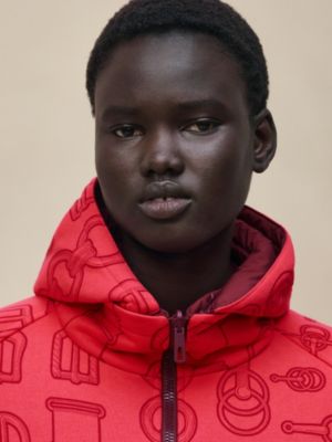 "Cahier du Colporteur" reversible jacket, View: Worn, worn, view 5 of 8