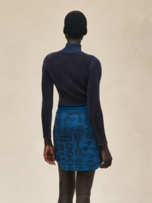 "Cahier du Colporteur" miniskirt , View: Worn, worn, view 3 of 5