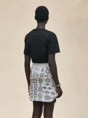 "Cahier du Colporteur" miniskirt , View: Worn, worn, view 3 of 4