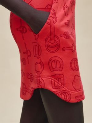 Mini-jupe imprimé «&nbsp;Cahier du Colporteur&nbsp;» , Vue: Vue portée, worn, vue 4 sur 5