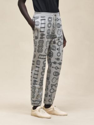 "Cahier du Colporteur" jogging pants, View: Worn, worn, view 2 of 4