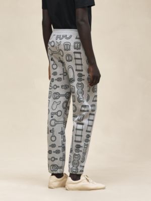 "Cahier du Colporteur" jogging pants, View: Worn, worn, view 3 of 4