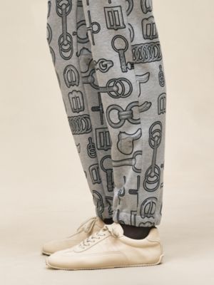 "Cahier du Colporteur" jogging pants, View: Worn, worn, view 4 of 4