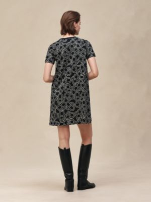 "Maillon Equestre" flared dress, View: Worn, worn, view 2 of 4