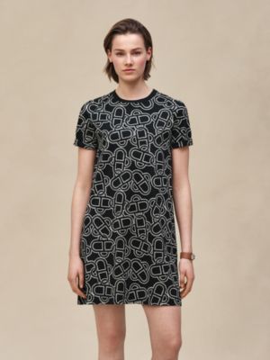 "Maillon Equestre" flared dress, View: Worn, worn, view 3 of 4