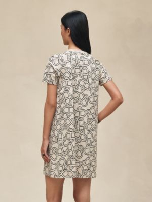 "Maillon Equestre" flared dress, View: Worn, worn, view 3 of 3
