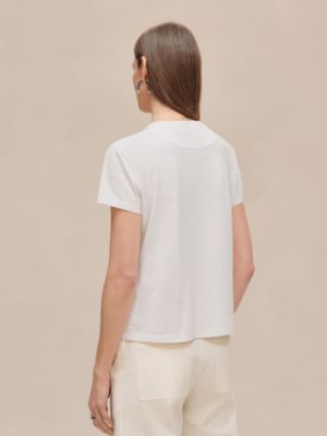 Embroidered pocket t-shirt, View: Worn, worn, view 4 of 6