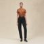Embroidered pocket t-shirt, marron fauve, We will notify you when this product is back in stock
