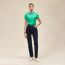 Camiseta recta con bolsillo bordado, vert mélisse, Le informaremos cuando este producto esté de nuevo disponible