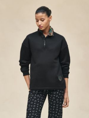 Sweatshirt with patch, View: Worn, worn, view 2 of 5