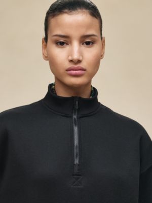 Sweatshirt with patch, View: Worn, worn, view 4 of 5