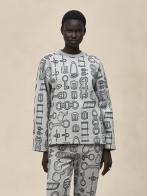 "Cahier du Colporteur" sweatshirt, View: Worn, worn, view 2 of 5