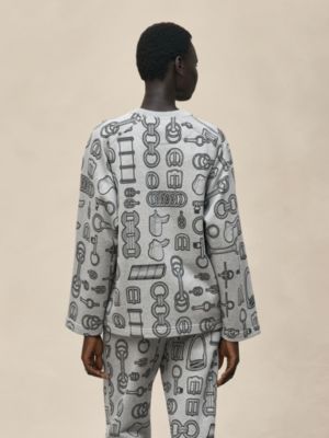 "Cahier du Colporteur" sweatshirt, View: Worn, worn, view 3 of 5