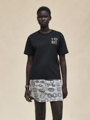 Maxi printed t-shirt, View: Worn, worn, view 2 of 5
