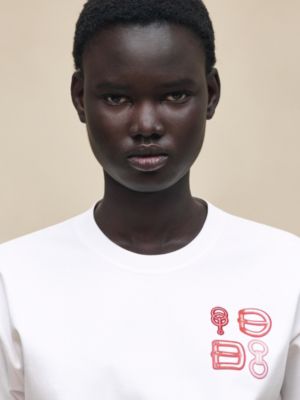 Maxi printed t-shirt, View: Worn, worn, view 4 of 5