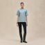 Maxi printed t-shirt, bleu adriatique