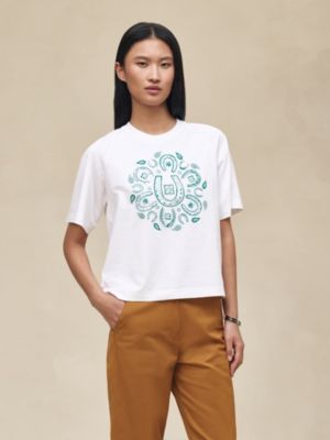 T-shirt maxi cartouche, Vue: Vue portée, worn, vue 2 sur 4