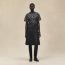 "Maillon Equestre" maxi t-shirt, noir