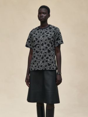 "Maillon Equestre" maxi t-shirt, View: Worn, worn, view 2 of 5