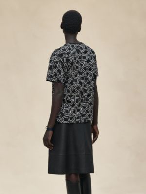 "Maillon Equestre" maxi t-shirt, View: Worn, worn, view 3 of 5