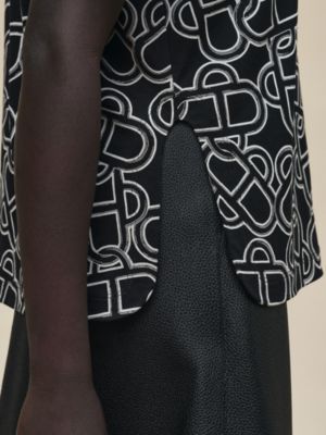 "Maillon Equestre" maxi t-shirt, View: Worn, worn, view 5 of 5