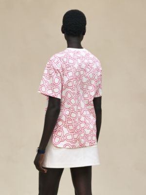 "Maillon Equestre" maxi t-shirt, View: Worn, worn, view 3 of 5