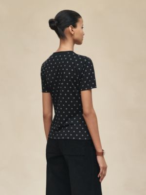 Camiseta micro estampado "Clous de Forge", Vista: Ver artículo puesto, worn, vista 3 de 5