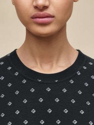 Camiseta micro estampado "Clous de Forge", Vista: Ver artículo puesto, worn, vista 4 de 5
