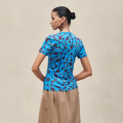 Tシャツ - ブルー - レディス ジャージーTシャツ＆スウェットシャツ