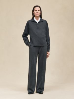 Polo shirt ith raglan sleeves