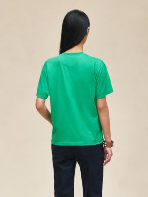 Maxi embroidered pocket t-shirt, View: Worn, worn, view 3 of 4