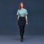 Maxi t-shirt, bleu adriatique