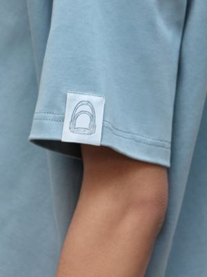 Printed cropped t-shirt, View: Worn, worn, view 5 of 5