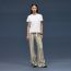 Straight t-shirt, blanc