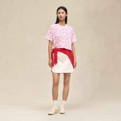"Maillon Equestre" cropped t-shirt