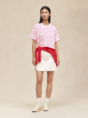 "Maillon Equestre" cropped t-shirt