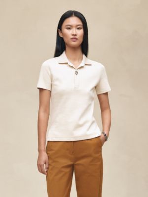 Short-sleeve polo shirt, View: Worn, worn, view 2 of 5