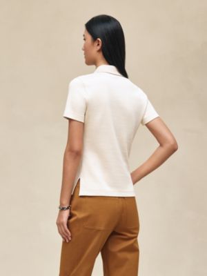 Short-sleeve polo shirt, View: Worn, worn, view 3 of 5