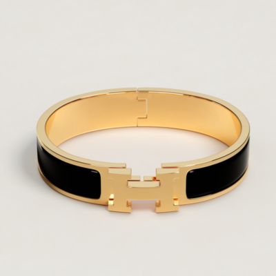 Clic clac h bracelet Hermès Multicolour in Gold plated - 29700613