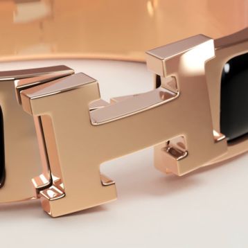 HERMESエルメス クリックH BLANC ゴールド H700001 F 31 (HERMES