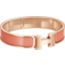 Bracelet Clic H, rose saumon