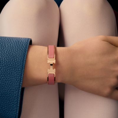 HERMES エナメルバングル 青/金 2025年最新】エナメル