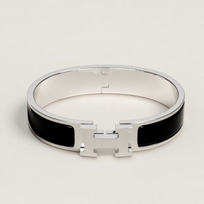 Hermès Kelly Double Tour bracelet SO Black Leather ref.61308